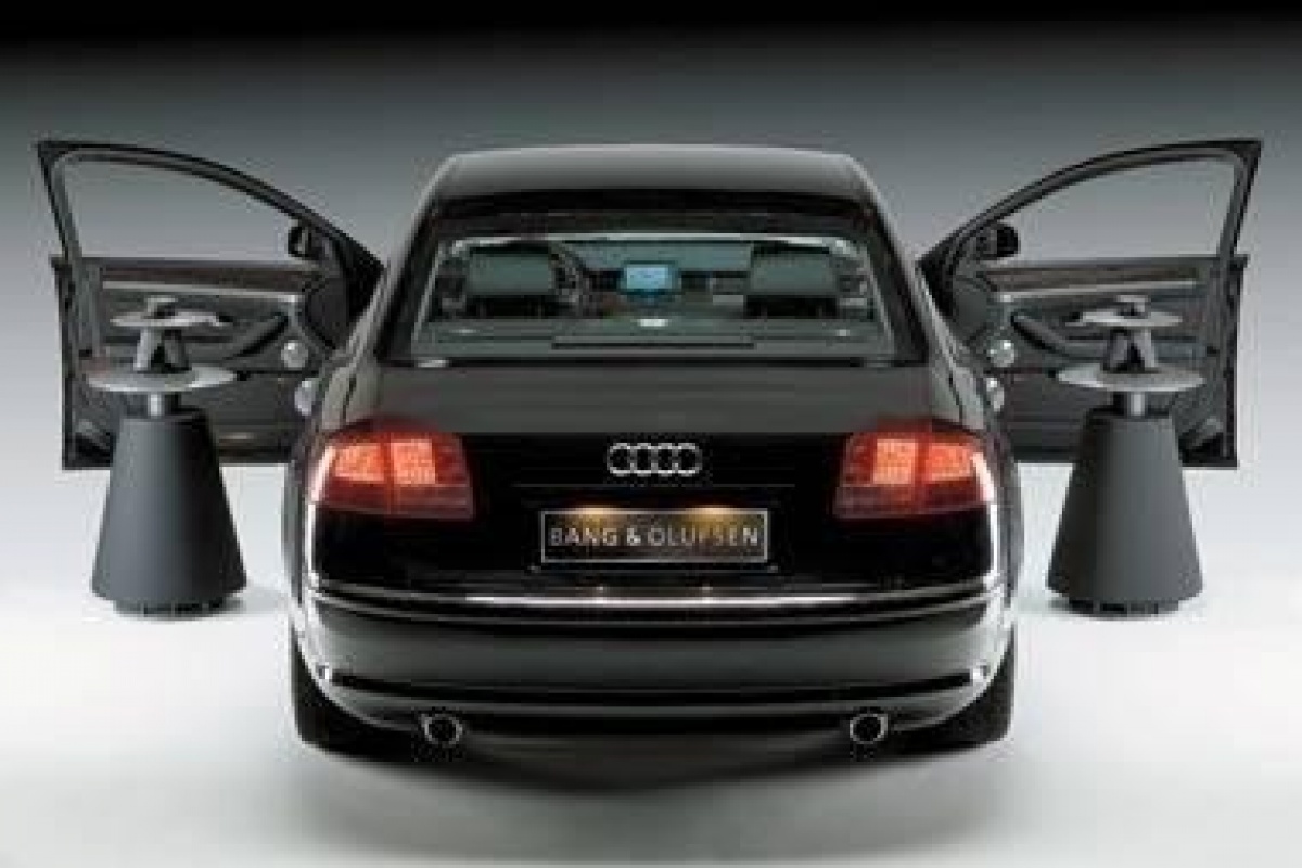 B&O Audiosysteem in Audi A8