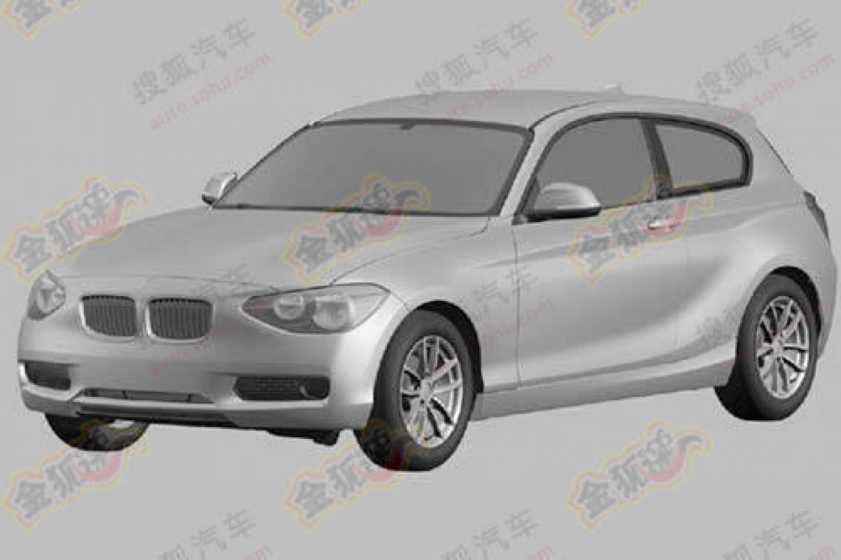 BMW 1 Serie 3dr patent images
