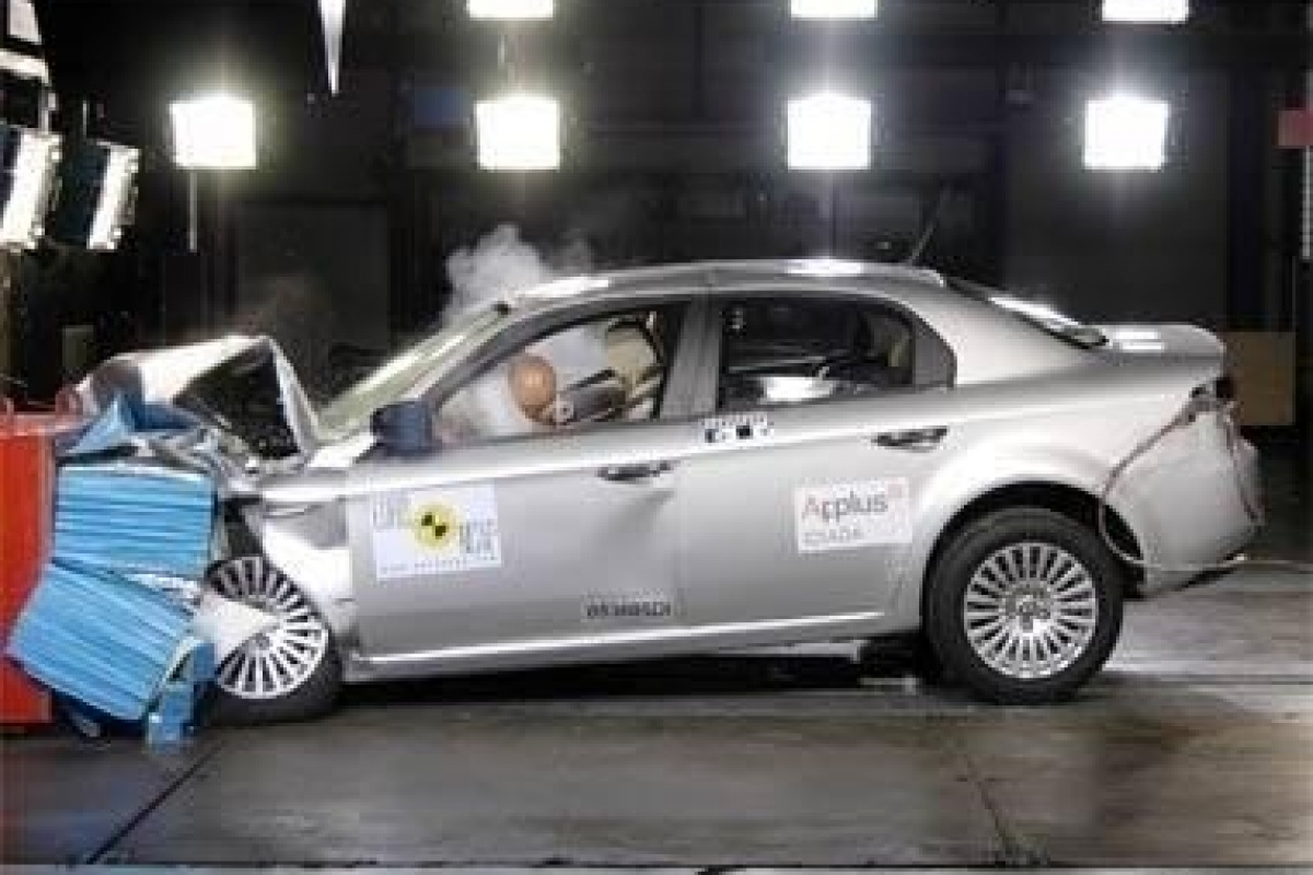 Chevrolet Aveo gebuisd in crashtest