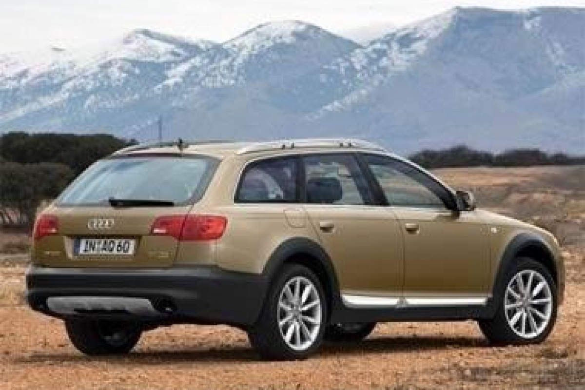 Audi Allroad gelekt