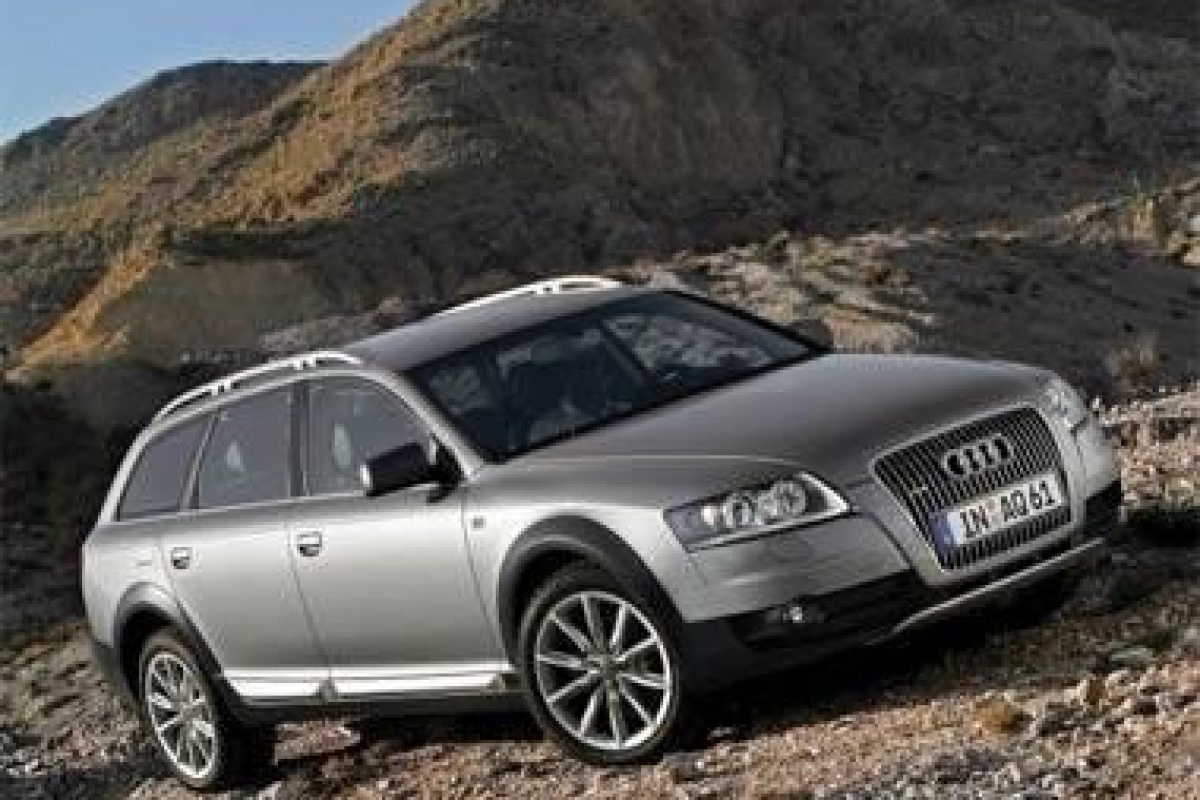 Audi Allroad gelekt