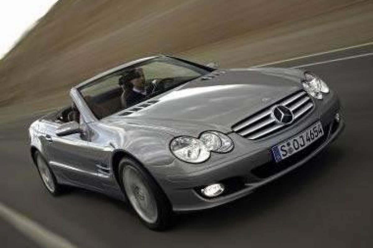 Opfrisbeurt voor Mercedes SL