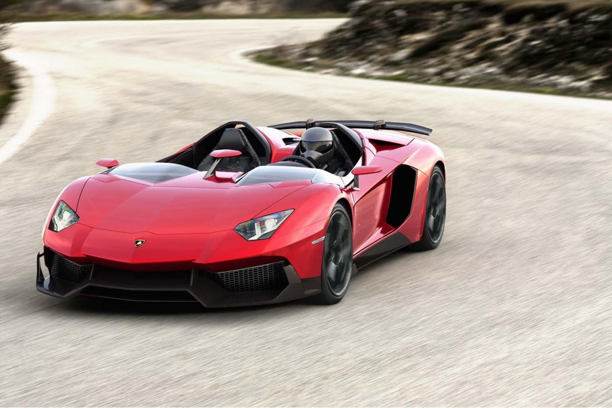Zo is er maar 1:Lamborghini Aventador J