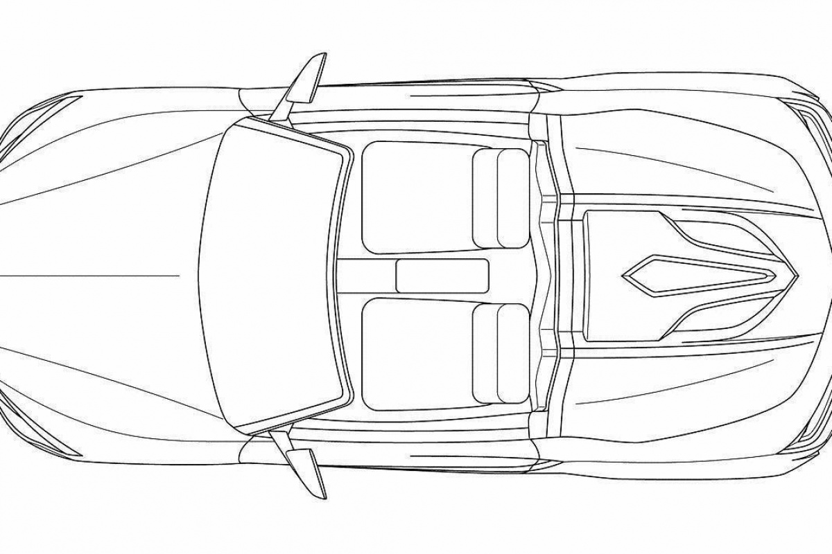 Honda NSX Roadster patent images