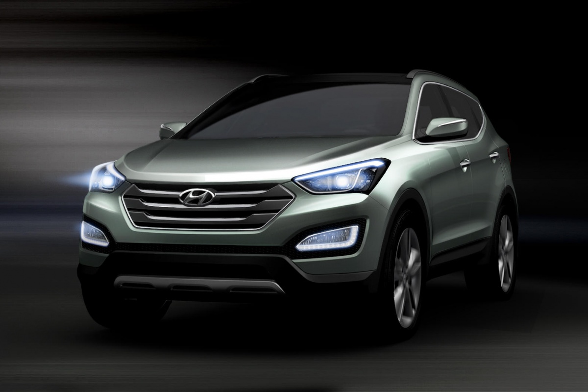 Hyundai dévoile les premiers dessins du nouveau Santa Fe