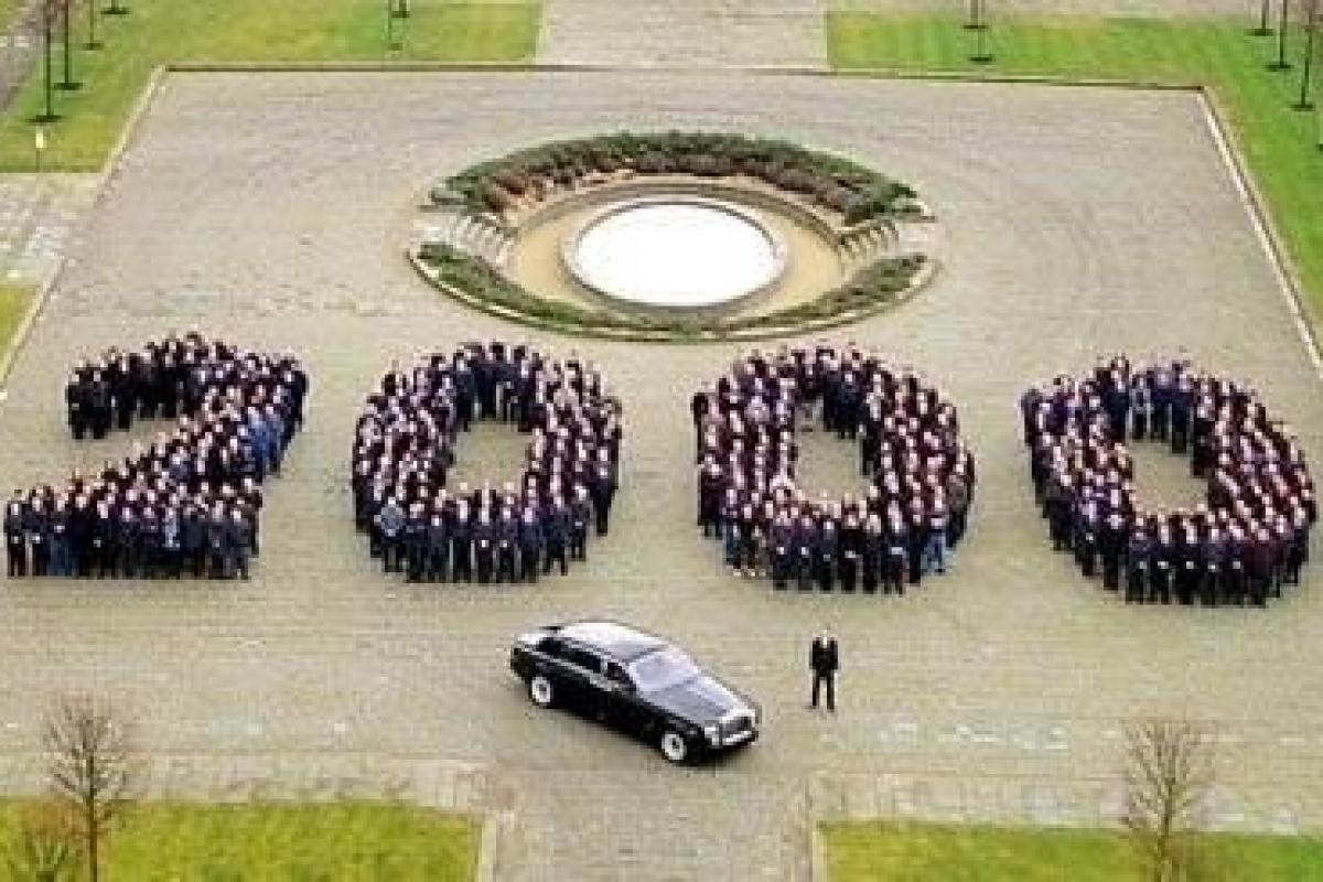 2.000ste Rolls-Royce Phantom gebouwd