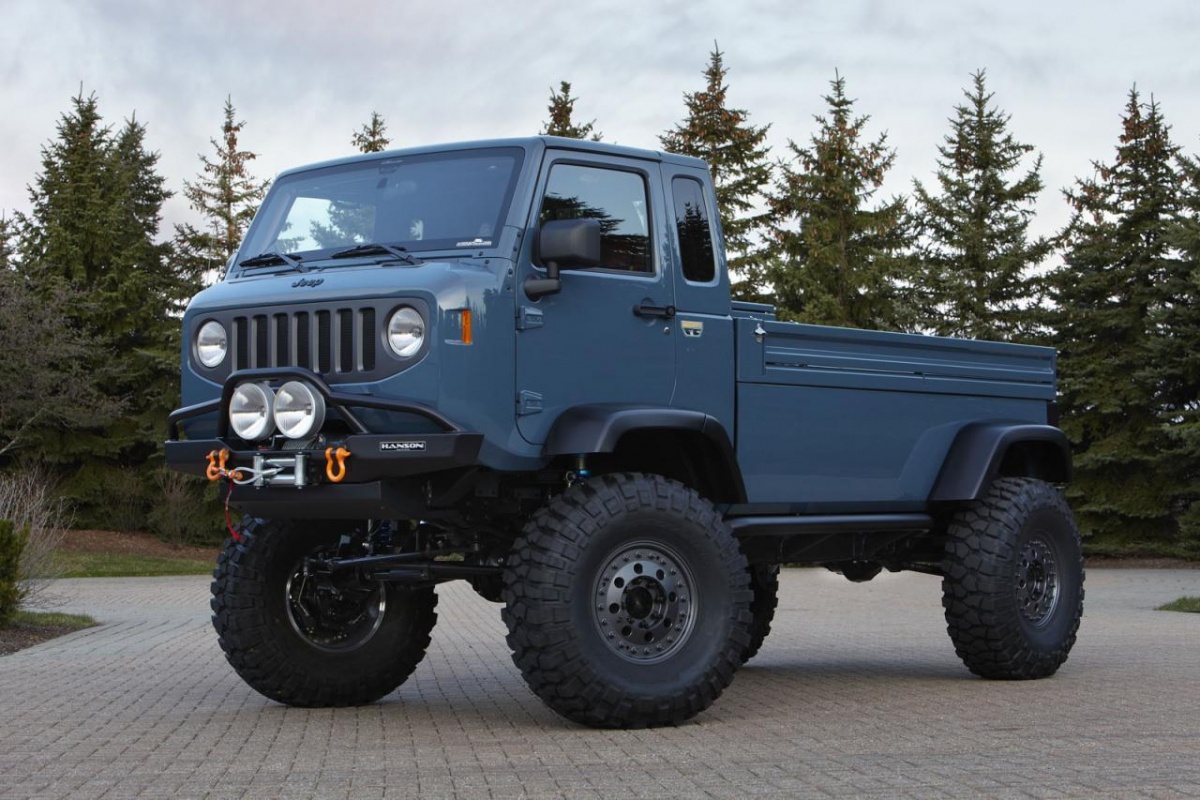 Jeep met Moab Safari Concept-koorts