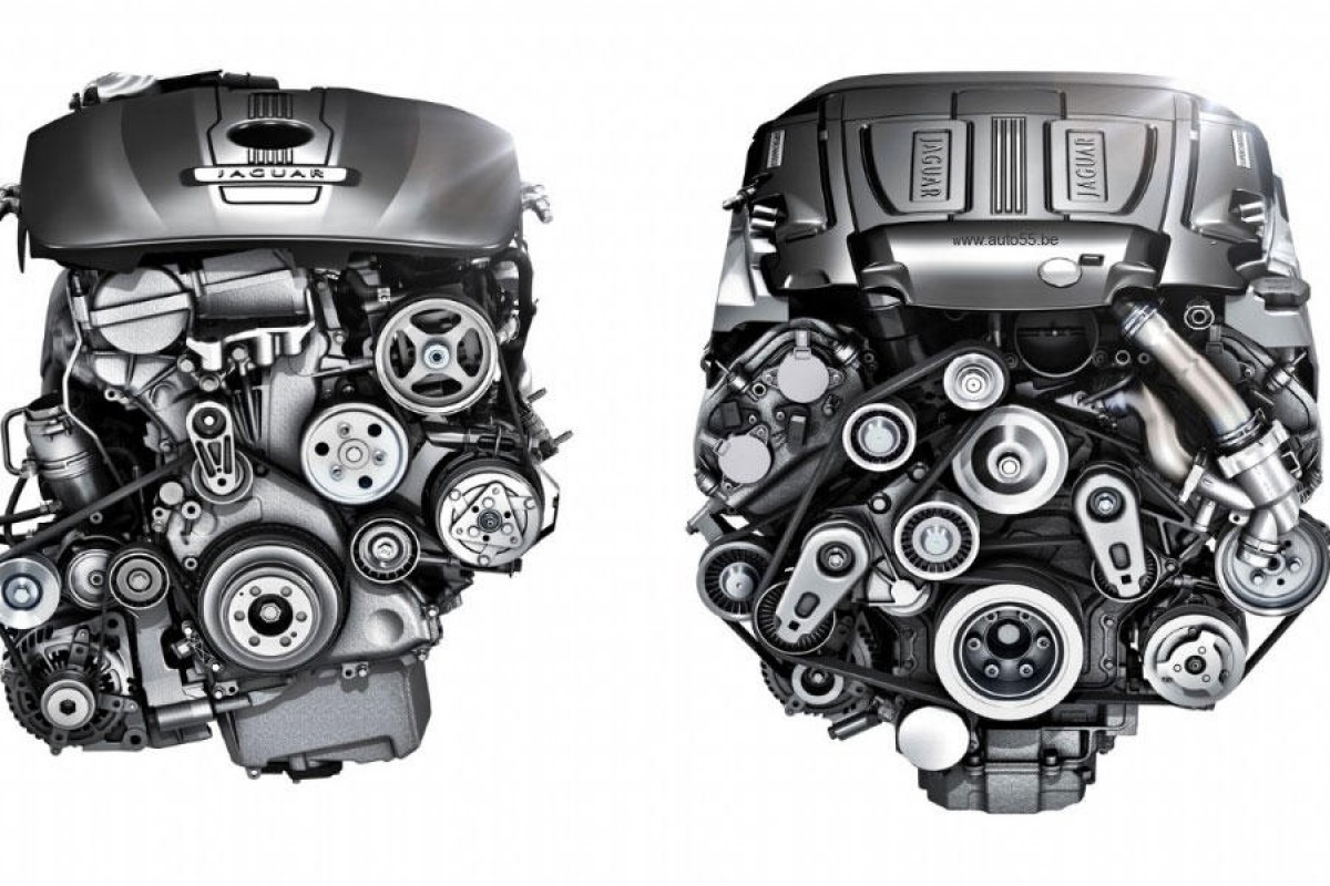 Nieuwe vier- en zescilindermotoren voor Jaguar