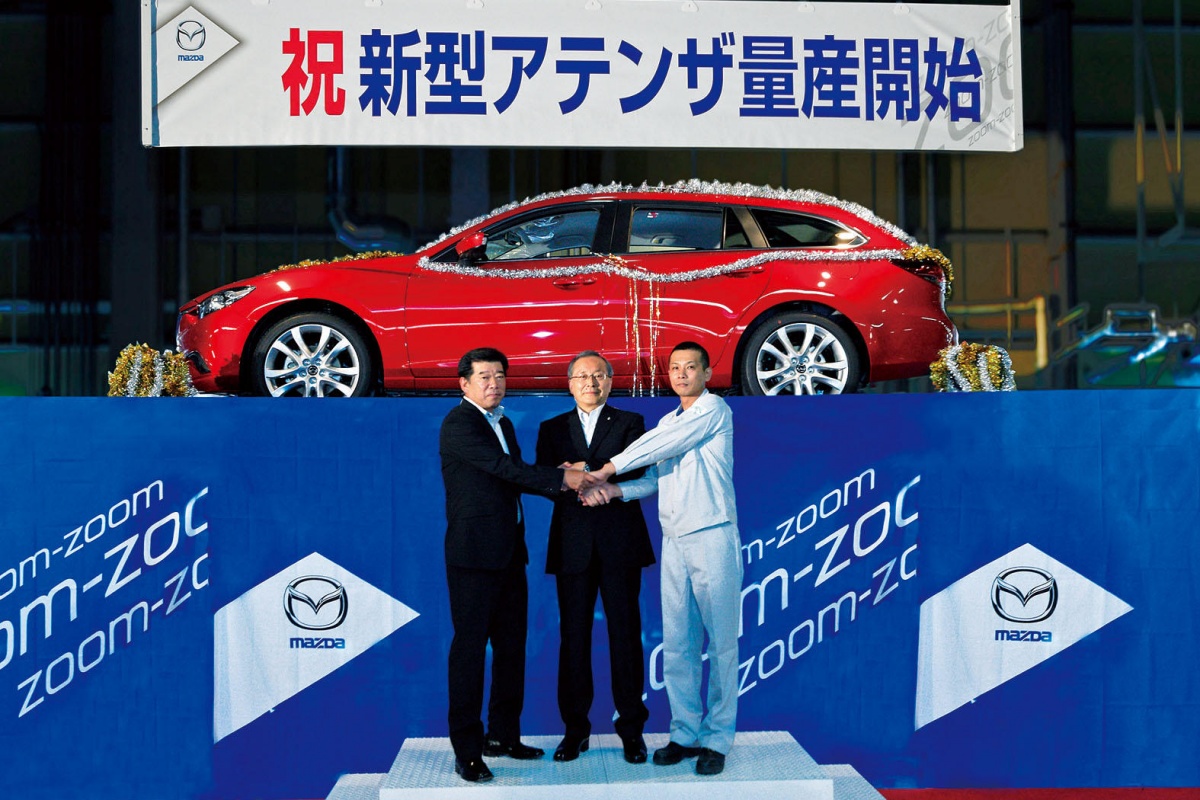 Mazda 6 gaat in productie