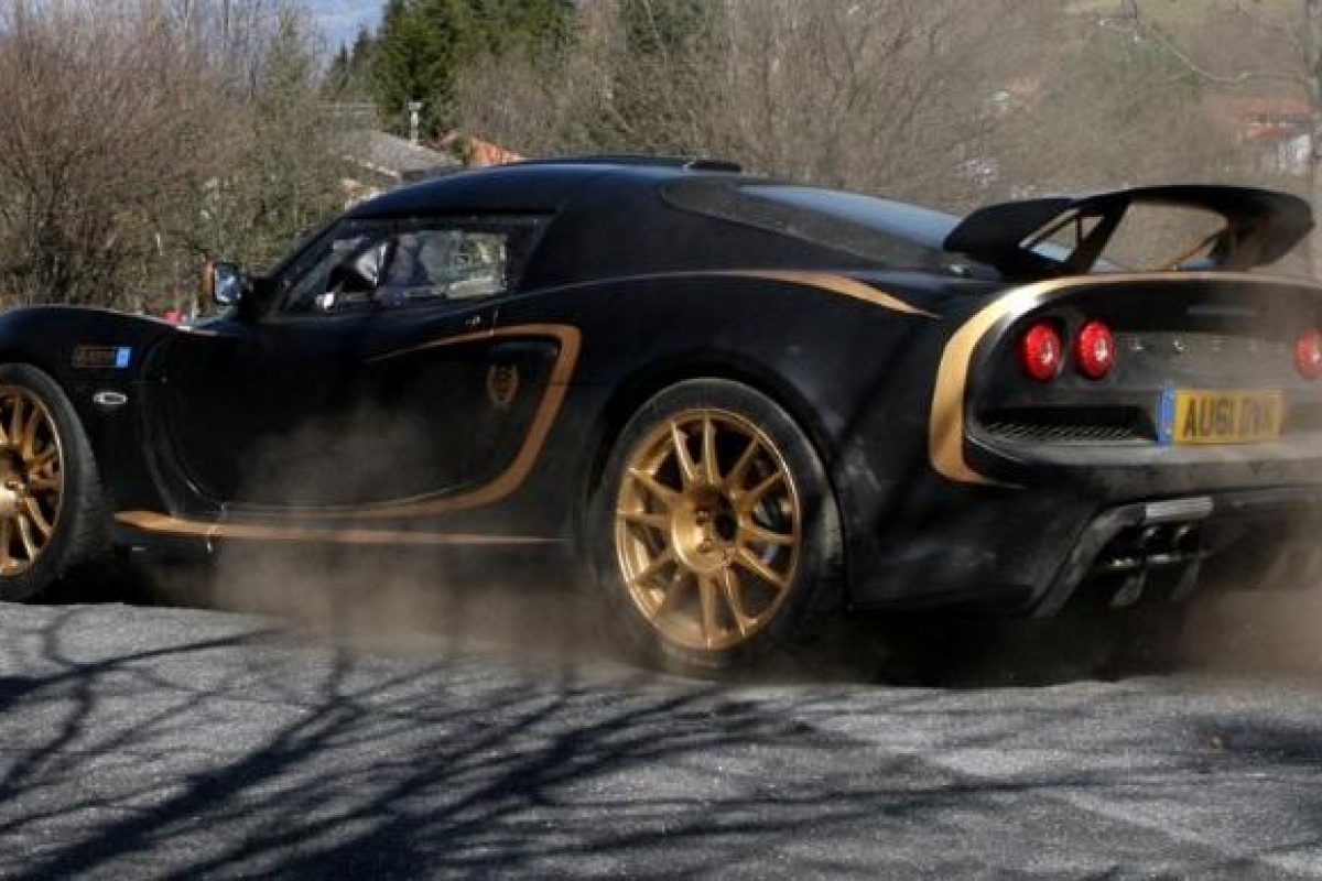Lotus Exige R-GT als rallywapen