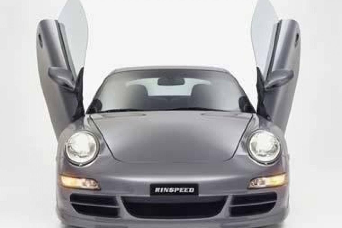 Rinspeed geeft Porsche 997 vleugels