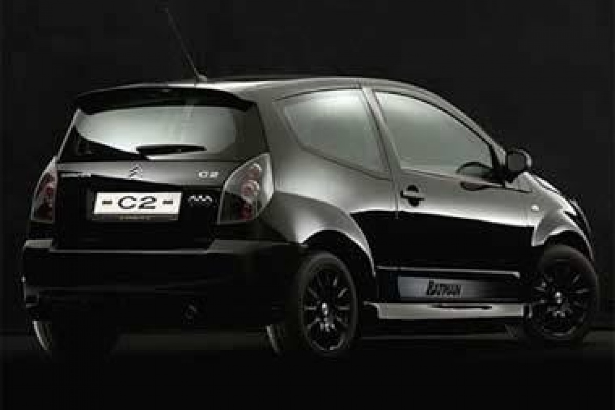 Voor de fans: Citroën C2 Batman