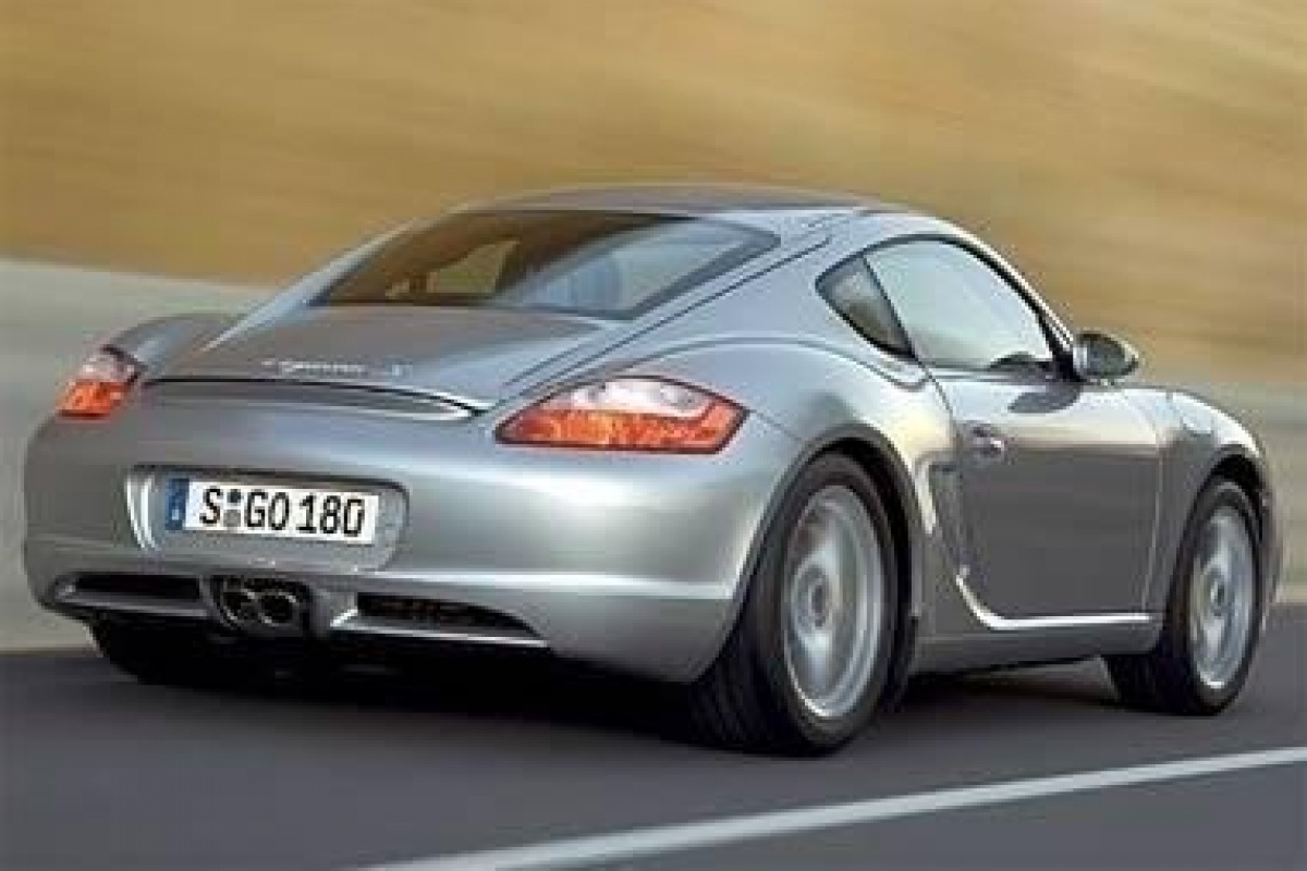 De nieuwe Porsche Cayman!