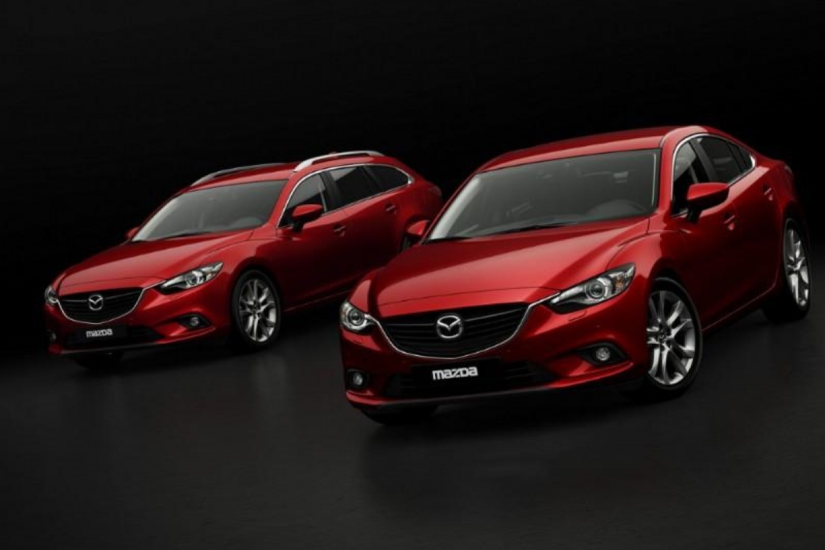 Mazda 6 schittert in Parijs