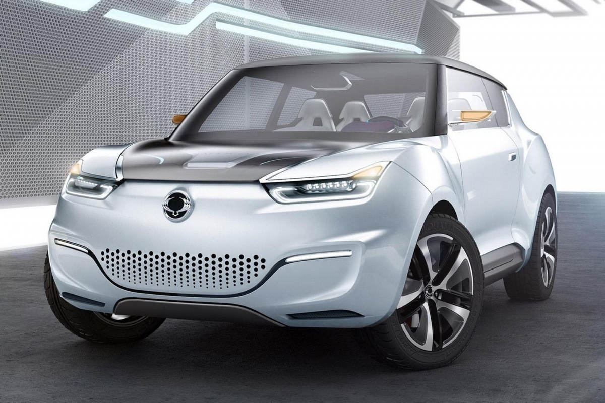 Ssang Yong e-XIV is compact, elektrisch en SUV