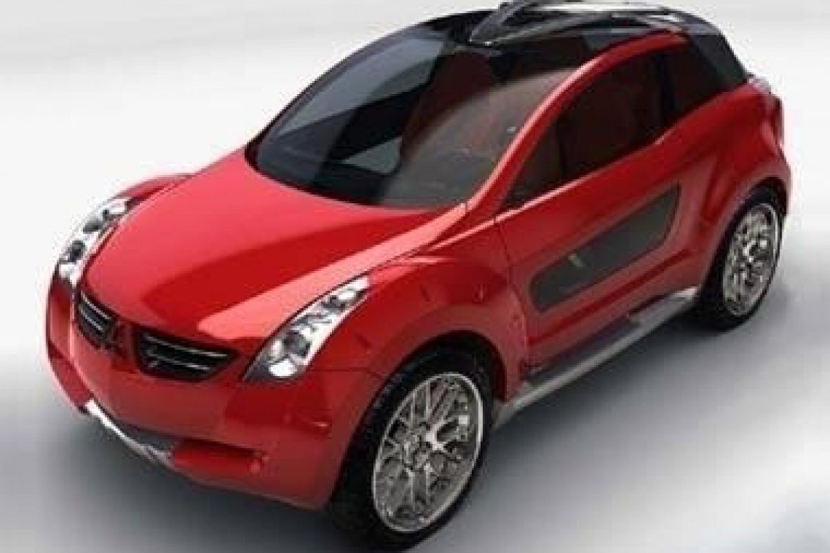 Mitsubishi Nessie concept door Giugiaro