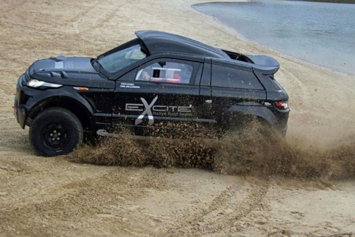 Range Rover Evoque gaat (opnieuw) naar Dakar