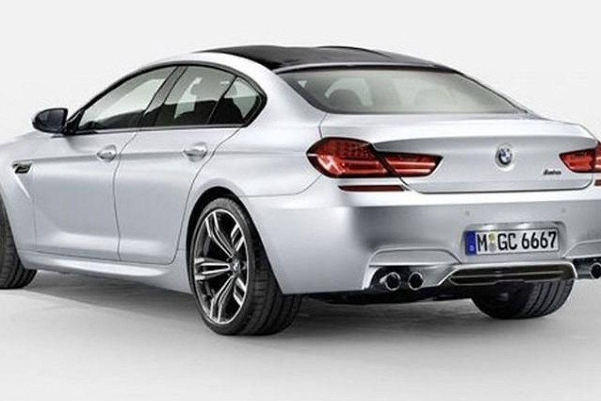 BMW M6 Gran Coupe lekt uit