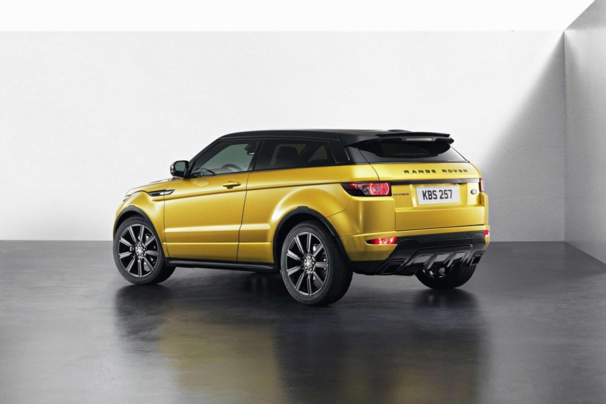 voorjaar Meander Tether Range Rover Evoque Sicilian Yellow Limited Edition | Auto55.be | Nieuws