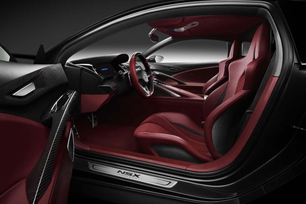 Honda NSX Concept krijgt interieur