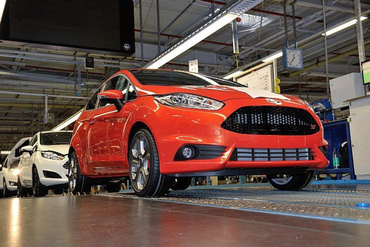 Ford Fiesta ST production
