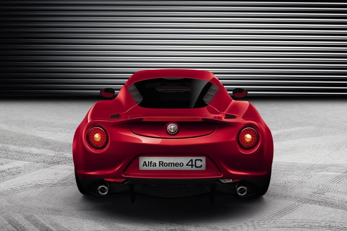 Alfa Romeo 4C Competizione heeft 240pk