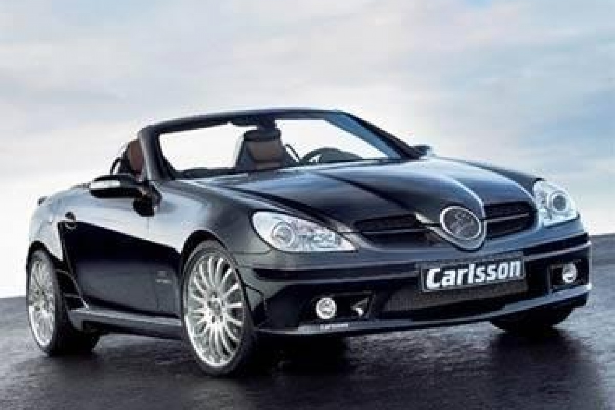 Carlsson pept Mercedes SLK 200 op