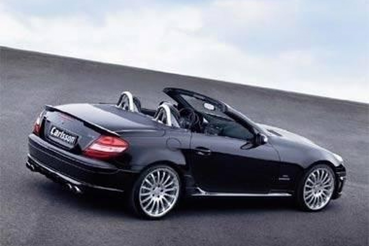 Carlsson pept Mercedes SLK 200 op