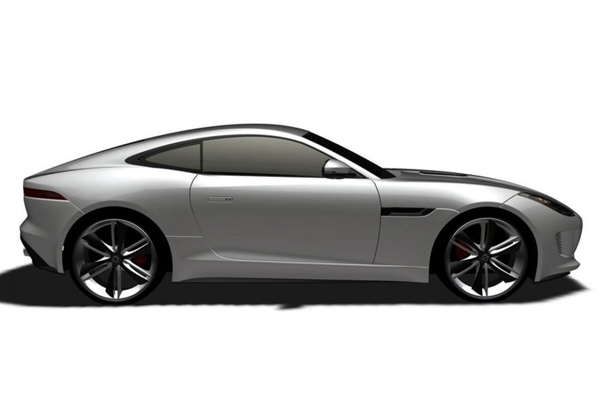 Jaguar F-Type Coupé patent images