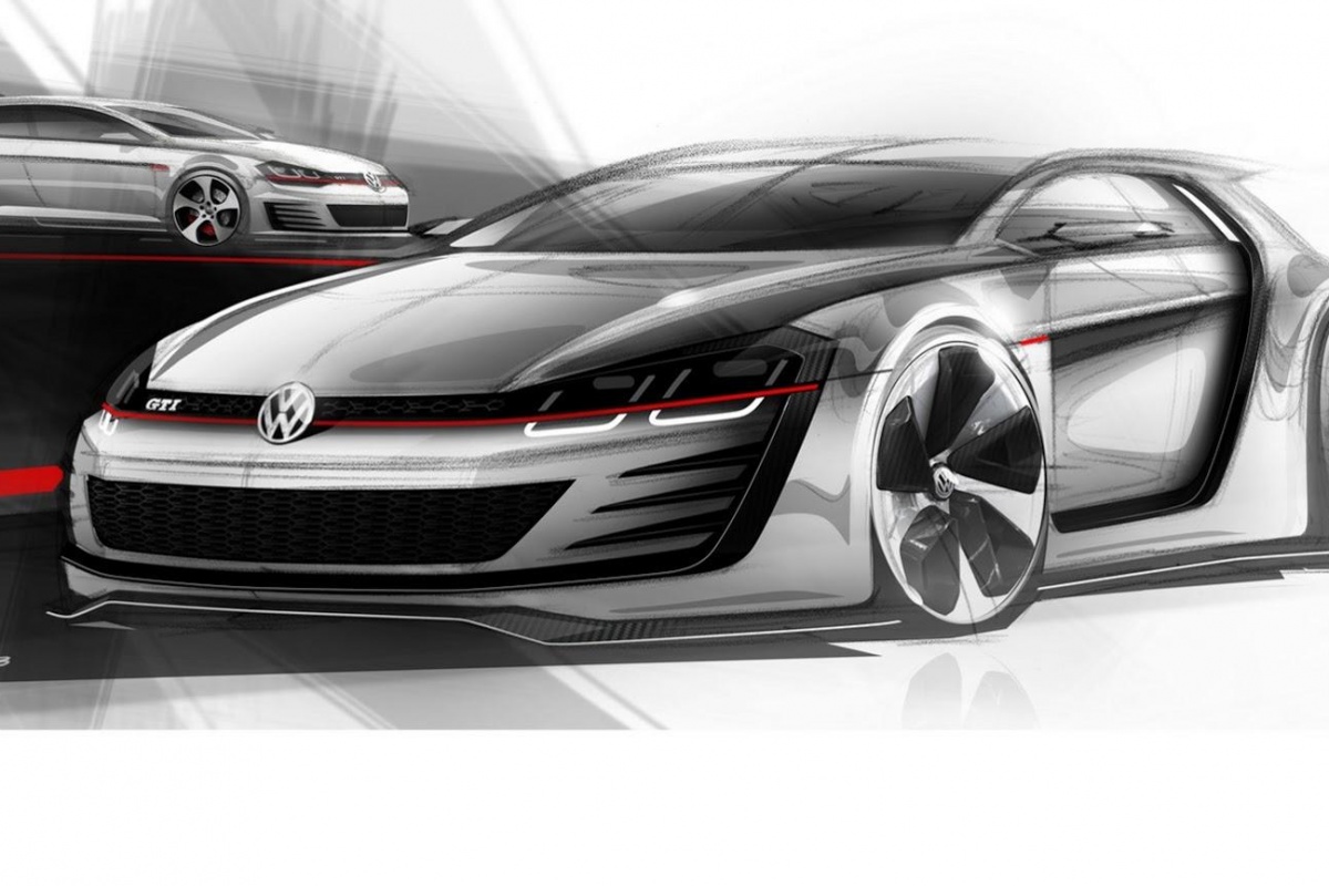 VW Super Golf GTI Design Vision Concept