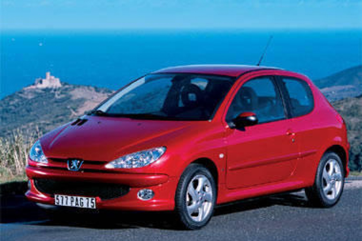 Peugeot 206 aanpassingen 2004