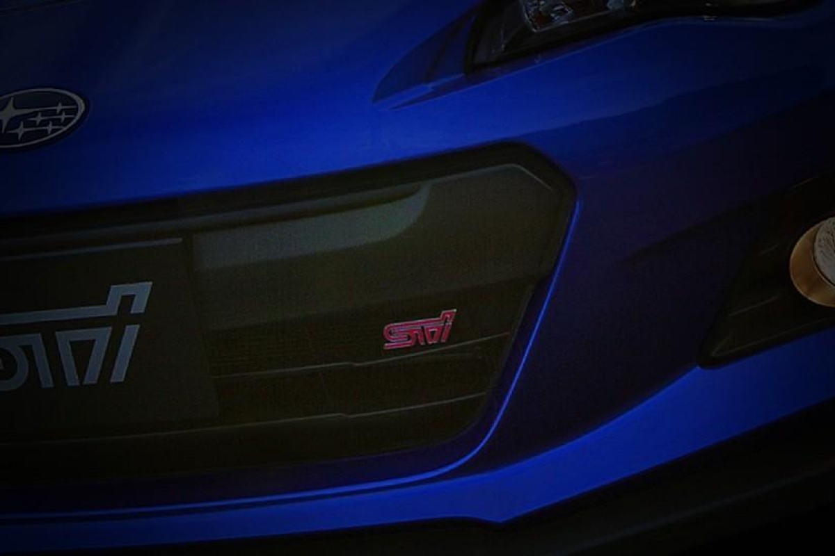 Subaru BRZ STI teaser