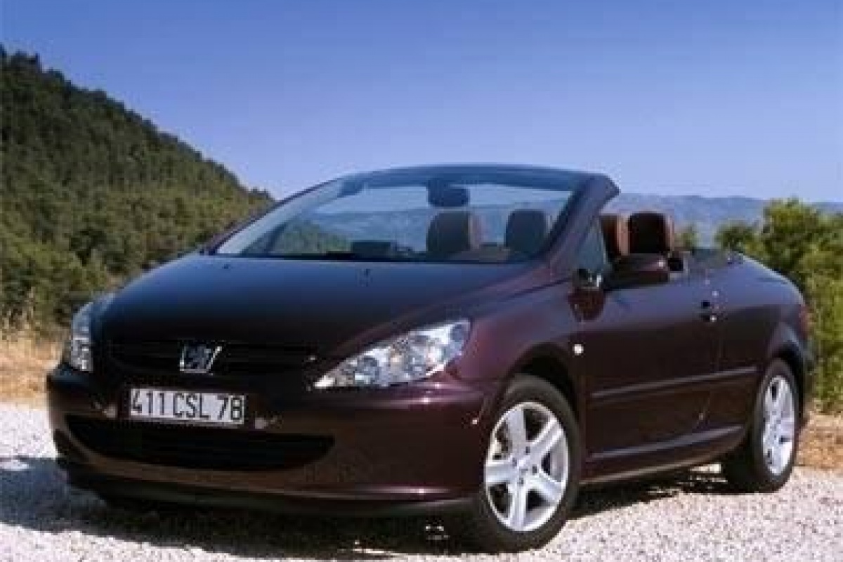 Peugeot 307 CC gedetailleerd