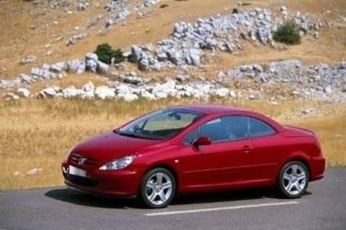 Peugeot 307 CC gedetailleerd