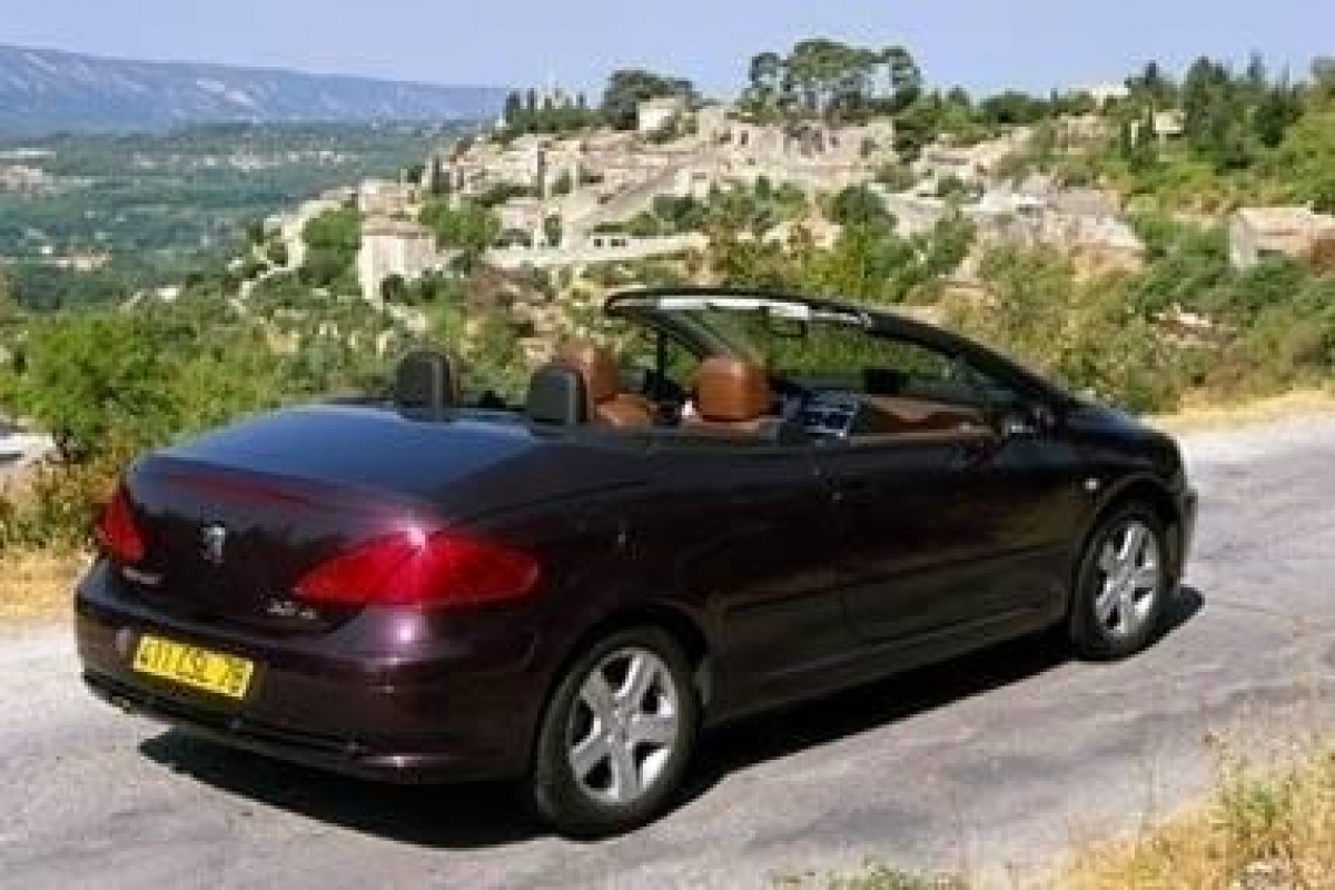 Peugeot 307 CC gedetailleerd