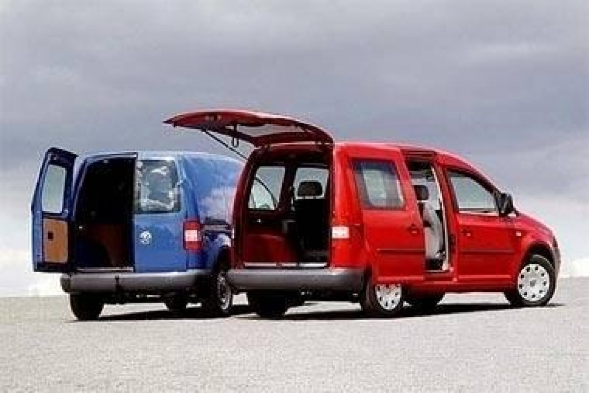 Nieuwe VW Caddy: ook voor 7