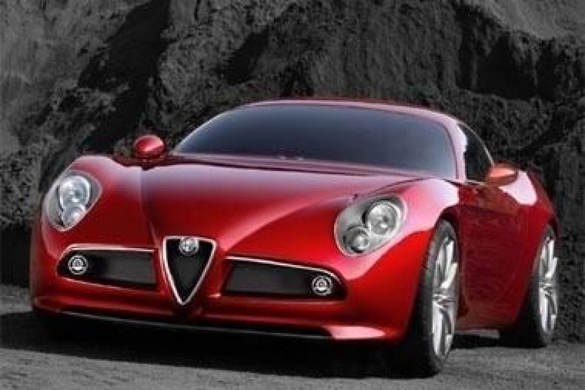 La voiture supersport  d’Alfa Romeo