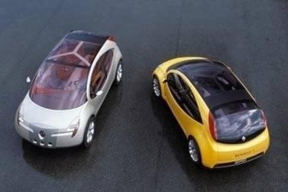 2 Renault-concepts: Be Bop Sport & Be Bop SUV