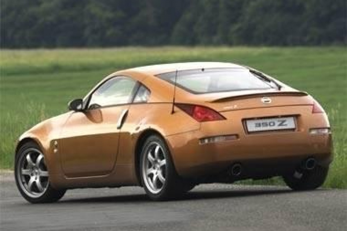 Nissan 350Z gedetailleerd