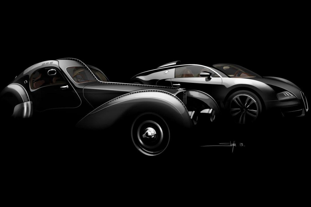 Speciale Veyron eert Jean Bugatti