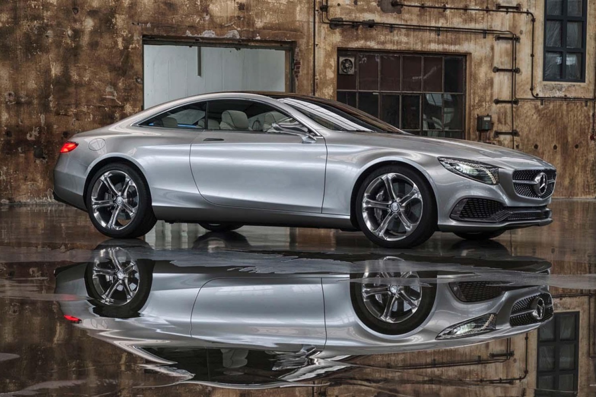 Mercedes Concept S Class Coupé steelt de show