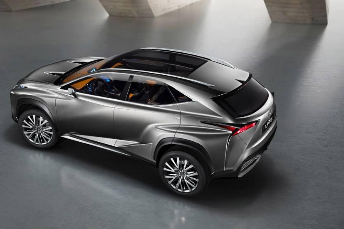 Agressief: Lexus LF-NX Concept