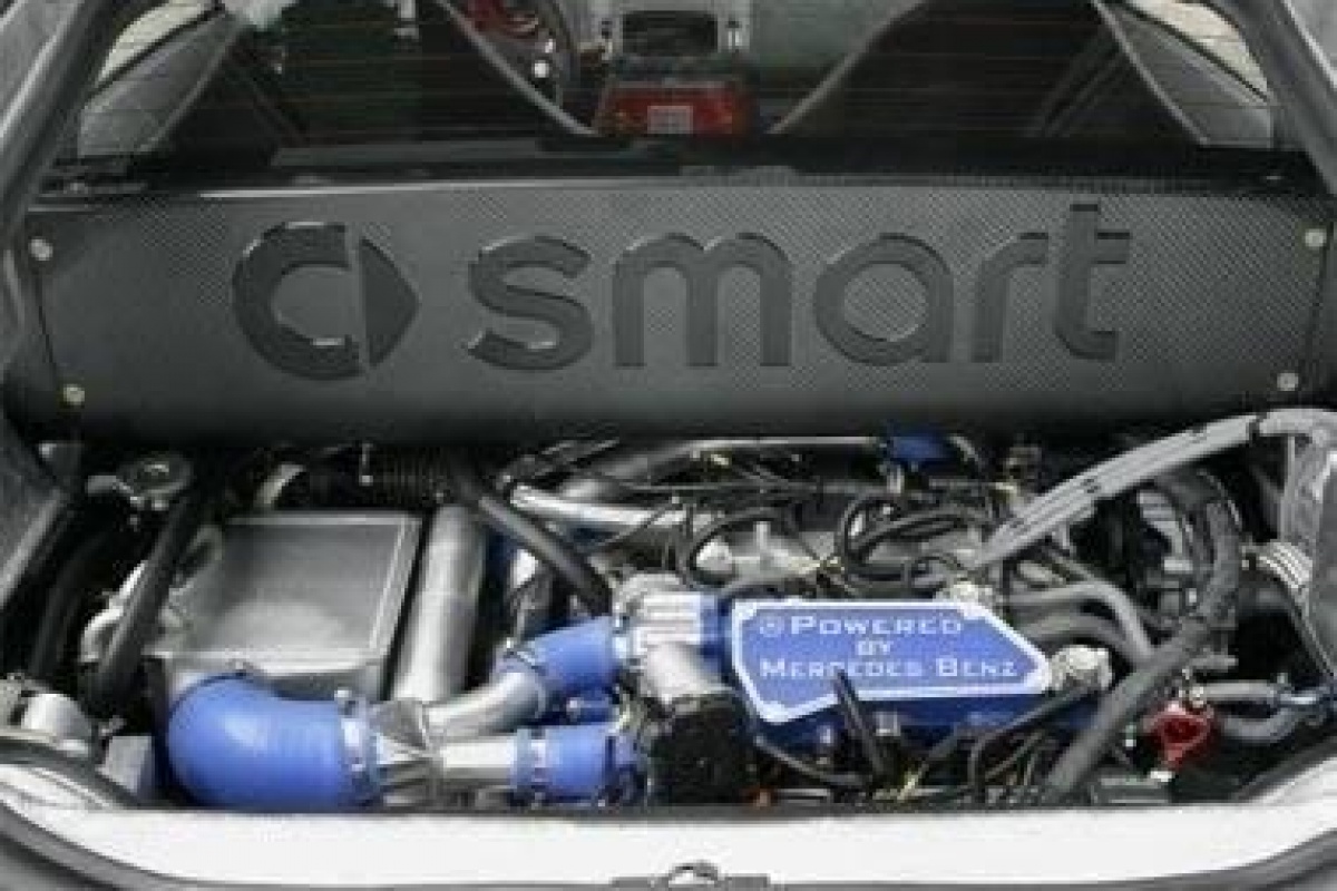 Smart roadster-coupé met V6 biturbo