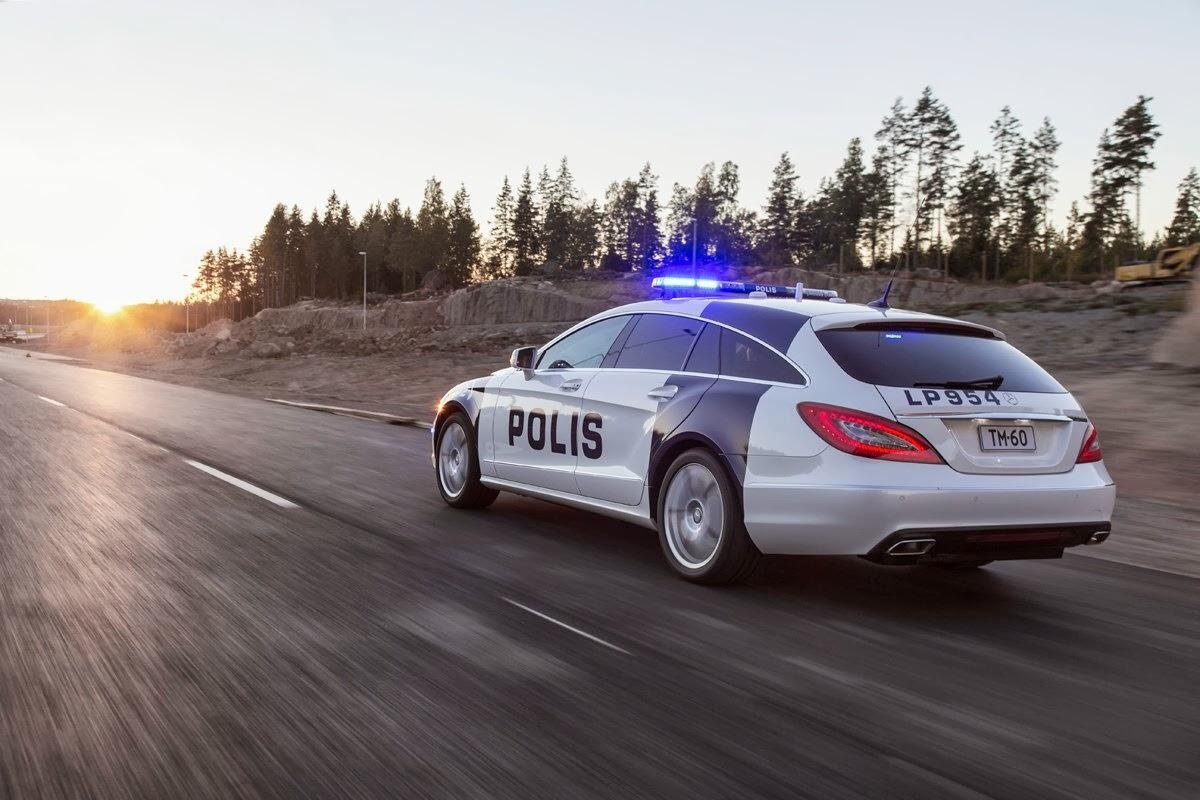 Finse politie krijgt Mercedes CLS Shooting Brake cadeau