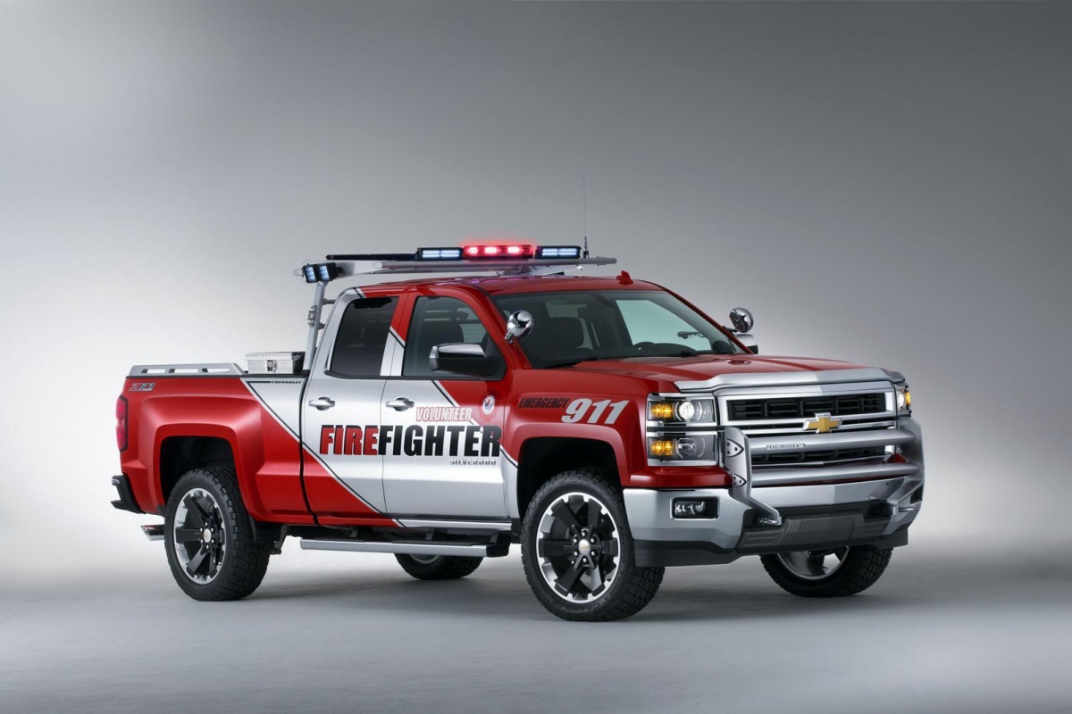 Chevrolet Silverado's voor brandweerlui en overlevers