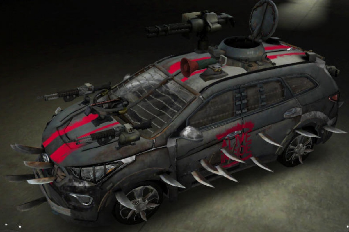 Hyundai Santa Fe gaat zombies te lijf