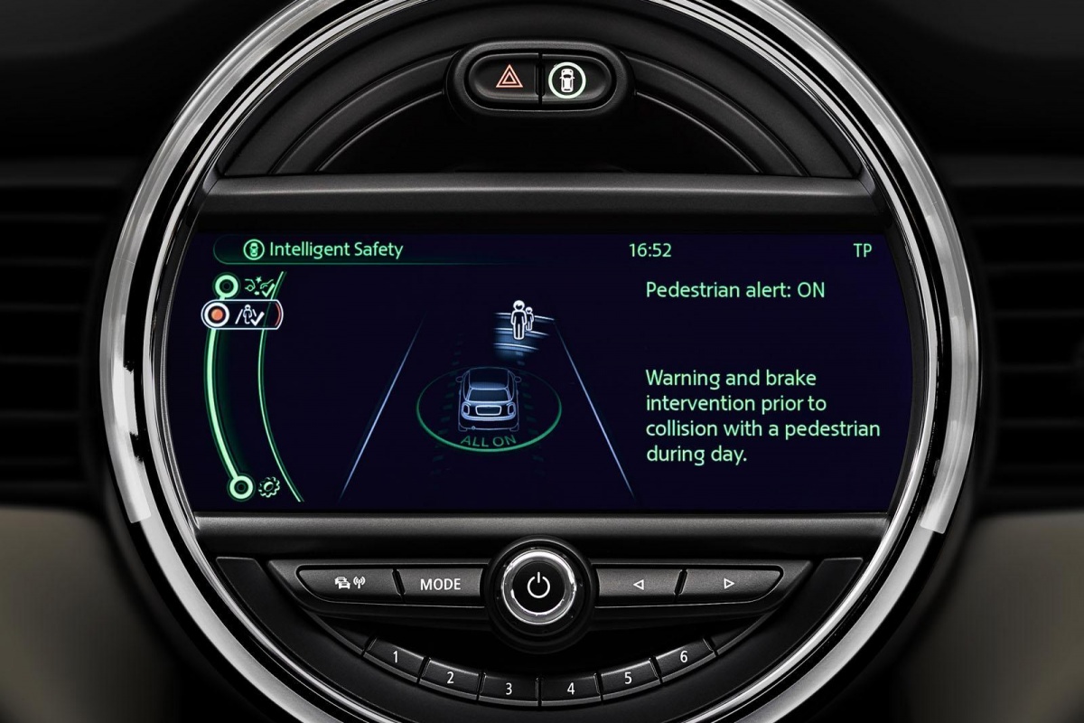 Mini Cooper 2014 Safety Features