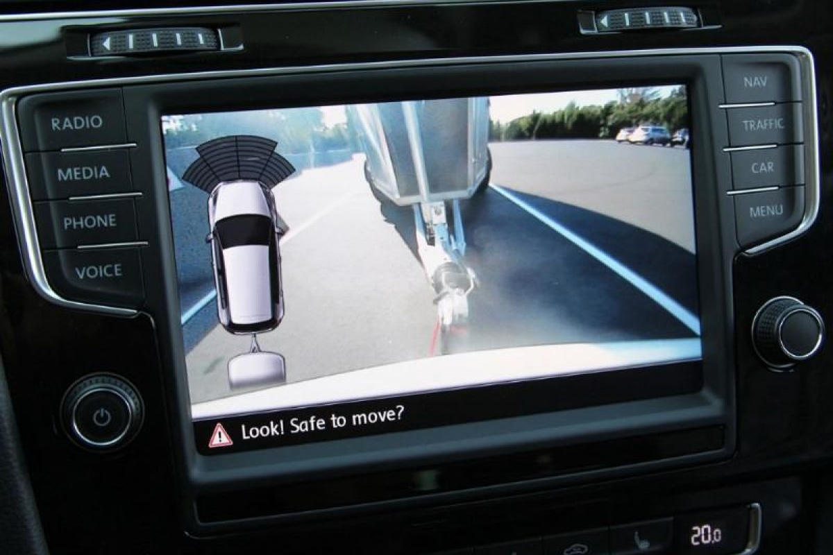 VW Trailer Assist is parkeerhulp voor caravans en aanhangwagens