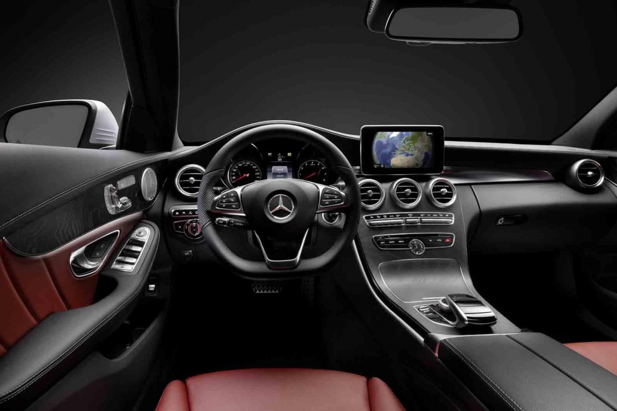 Mercedes C MY2014 interior preview