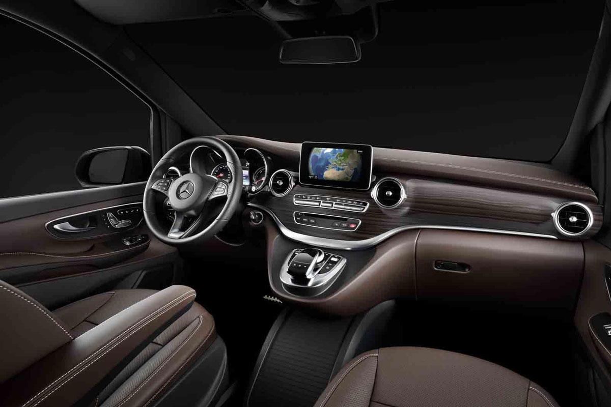 Mercedes V-Klasse interior